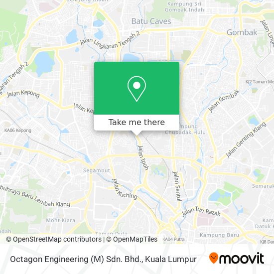 Octagon Engineering (M) Sdn. Bhd. map