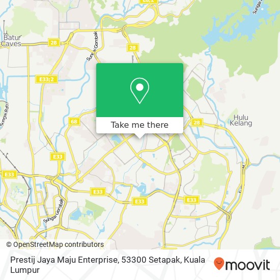 Prestij Jaya Maju Enterprise, 53300 Setapak map