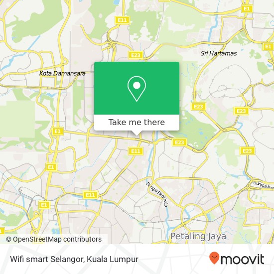 Wifi smart Selangor map