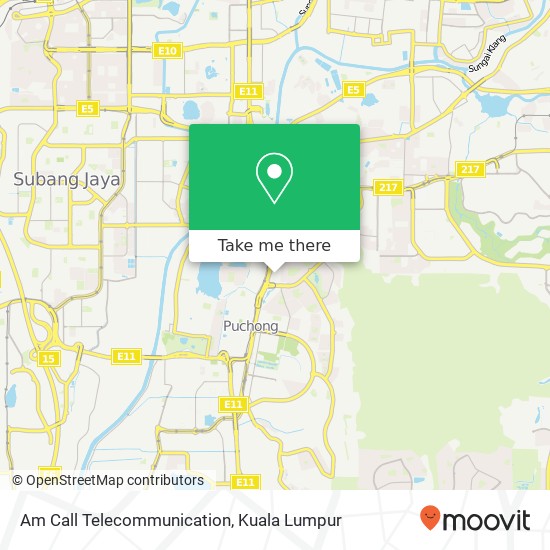 Am Call Telecommunication map