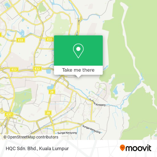 HQC Sdn. Bhd. map