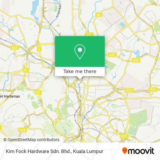 Kim Fock Hardware Sdn. Bhd. map