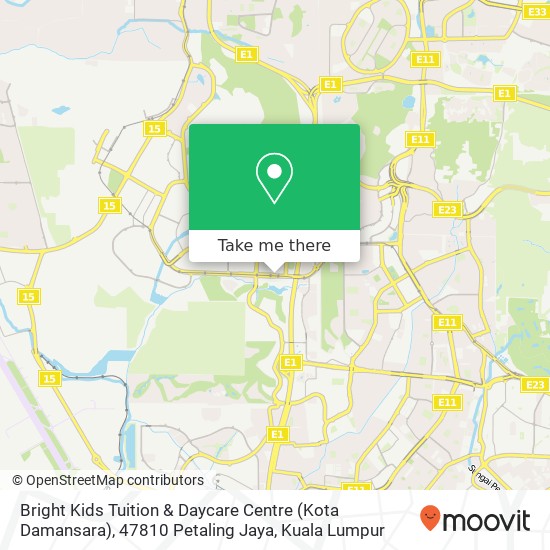 Bright Kids Tuition & Daycare Centre (Kota Damansara), 47810 Petaling Jaya map