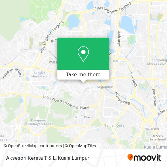 Aksesori Kereta T & L map