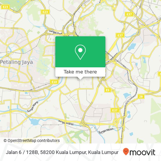 Jalan 6 / 128B, 58200 Kuala Lumpur map