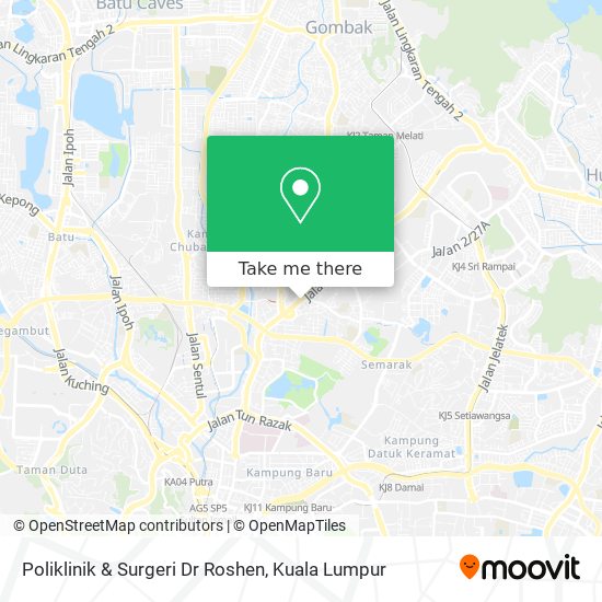 Poliklinik & Surgeri Dr Roshen map