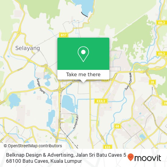 Belknap Design & Advertising, Jalan Sri Batu Caves 5 68100 Batu Caves map