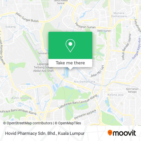 Peta Hovid Pharmacy Sdn. Bhd.