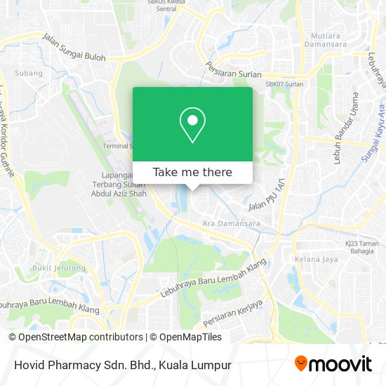 Hovid Pharmacy Sdn. Bhd. map