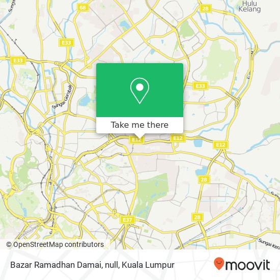 Bazar Ramadhan Damai, null map