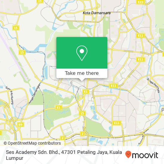 Ses Academy Sdn. Bhd., 47301 Petaling Jaya map