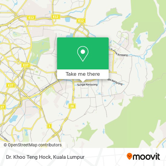 Dr. Khoo Teng Hock map