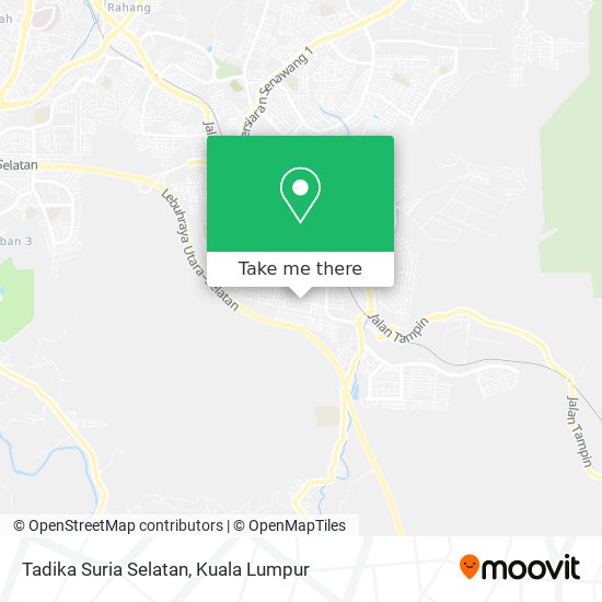 Tadika Suria Selatan map