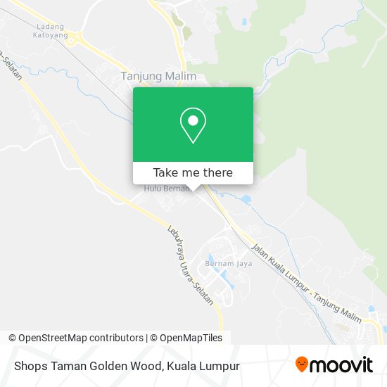 Peta Shops Taman Golden Wood