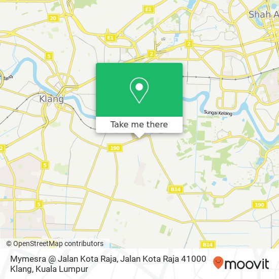 Mymesra @ Jalan Kota Raja, Jalan Kota Raja 41000 Klang map