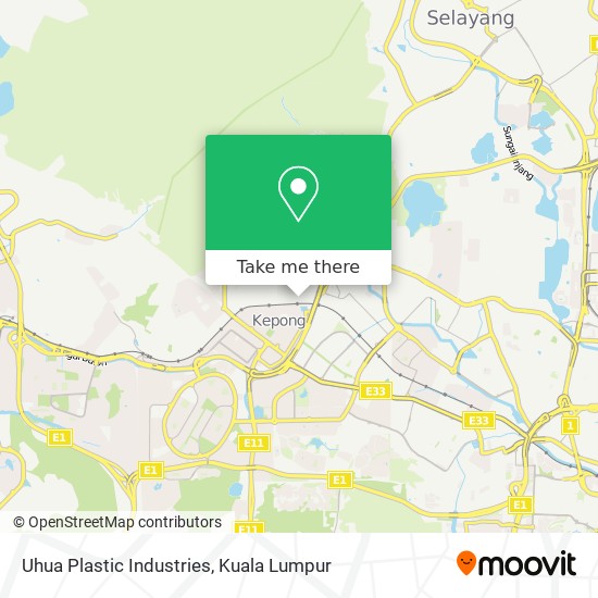 Uhua Plastic Industries map