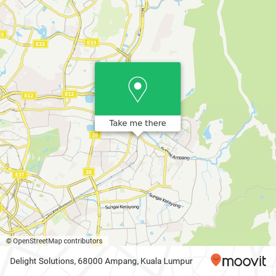 Delight Solutions, 68000 Ampang map