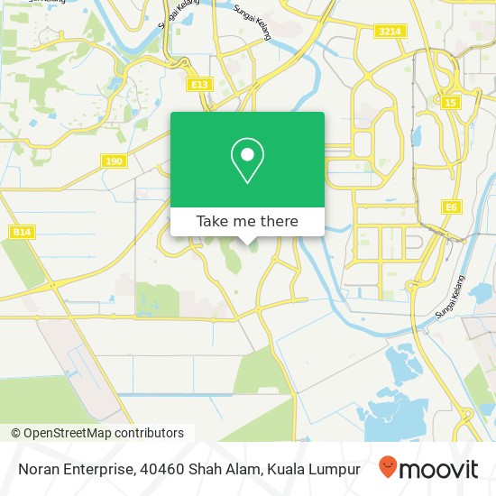 Noran Enterprise, 40460 Shah Alam map
