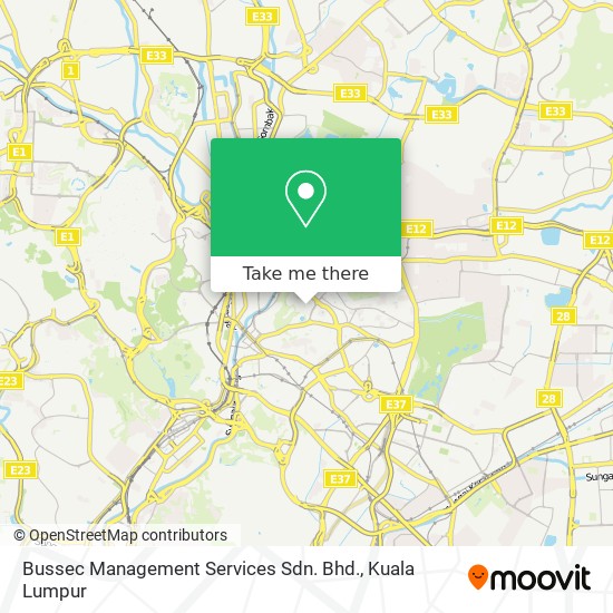 Bussec Management Services Sdn. Bhd. map