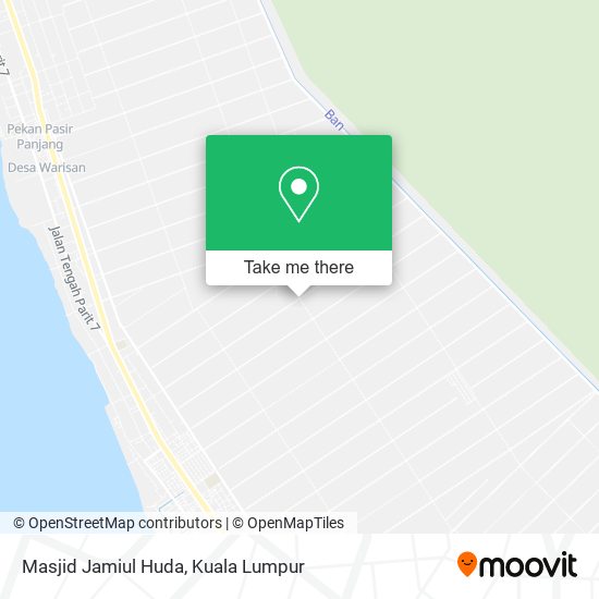 Masjid Jamiul Huda, Jalan Parit 7 45400 Sekinchan map