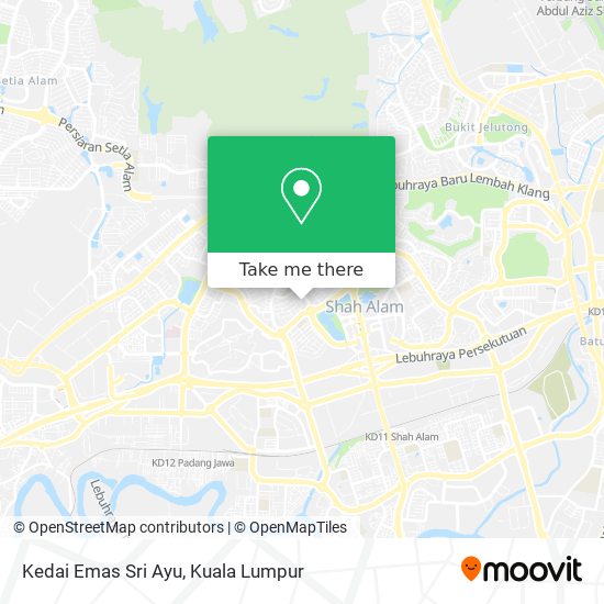 Kedai Emas Sri Ayu map