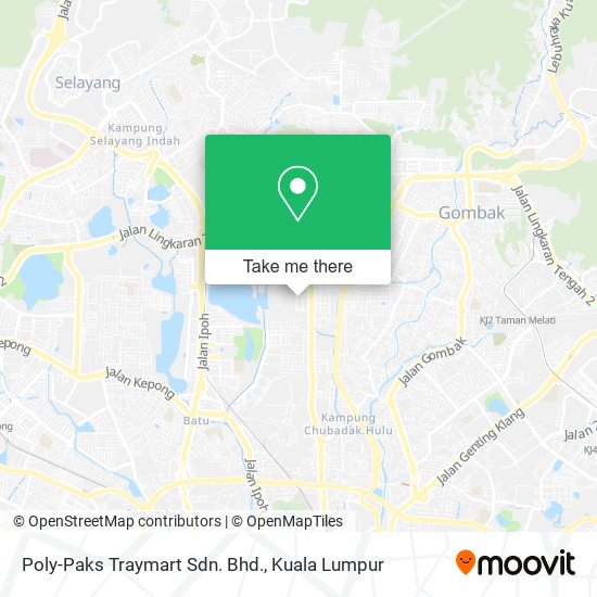 Poly-Paks Traymart Sdn. Bhd. map