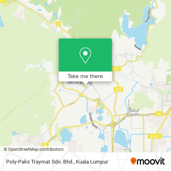 Poly-Paks Traymat Sdn. Bhd. map