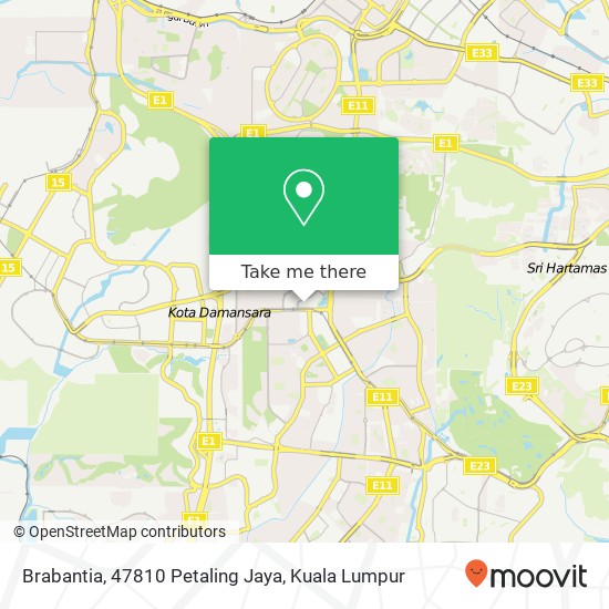 Peta Brabantia, 47810 Petaling Jaya
