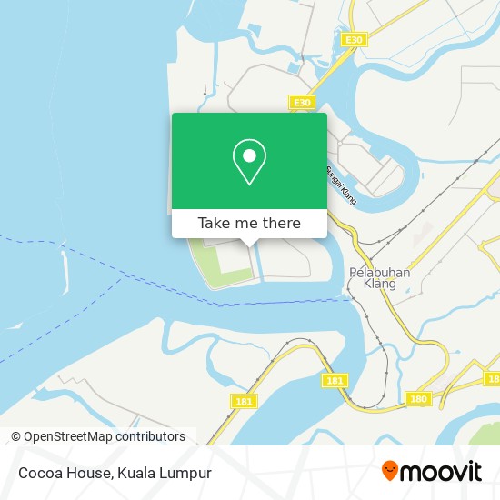 Cocoa House map