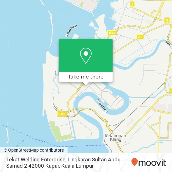 Tekat Welding Enterprise, Lingkaran Sultan Abdul Samad 2 42000 Kapar map