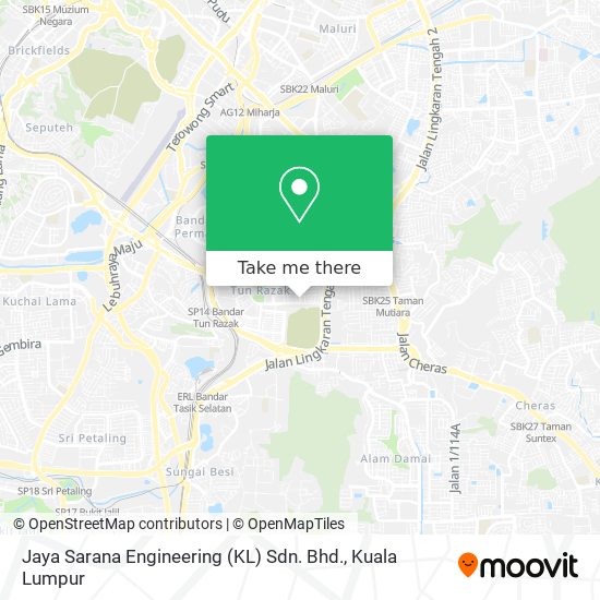 Jaya Sarana Engineering (KL) Sdn. Bhd. map