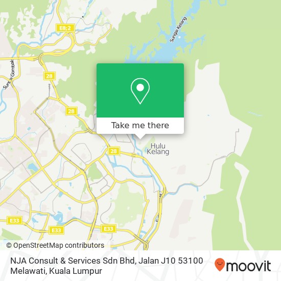 NJA Consult & Services Sdn Bhd, Jalan J10 53100 Melawati map