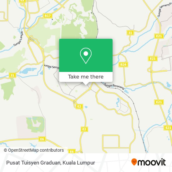 Pusat Tuisyen Graduan map