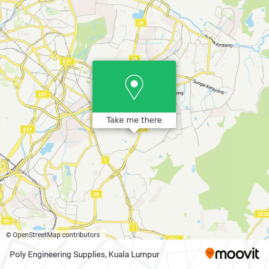 Poly Engineering Supplies map