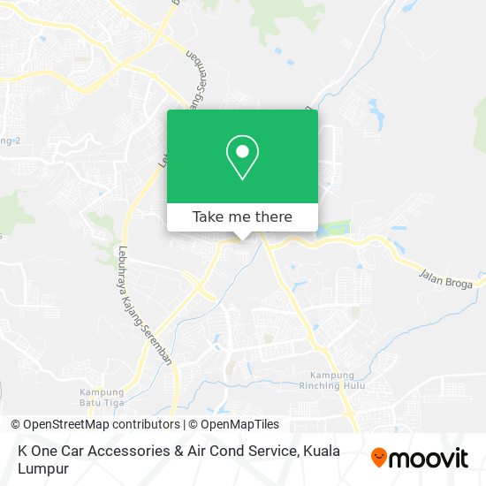 K One Car Accessories & Air Cond Service map
