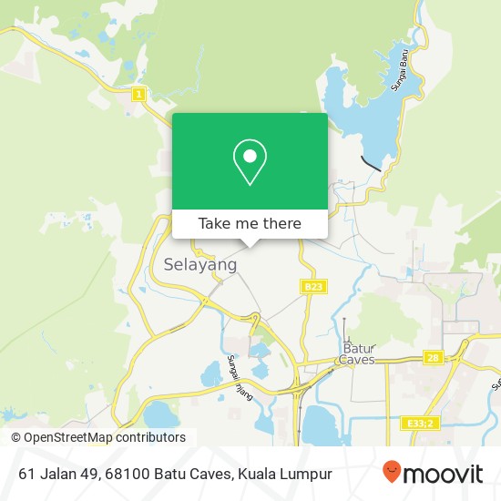 61 Jalan 49, 68100 Batu Caves map