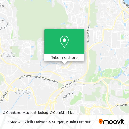 How to get to Dr Meow - Klinik Haiwan u0026 Surgeri in Seri Kembangan 