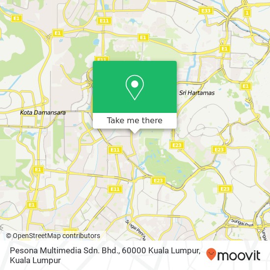 Pesona Multimedia Sdn. Bhd., 60000 Kuala Lumpur map