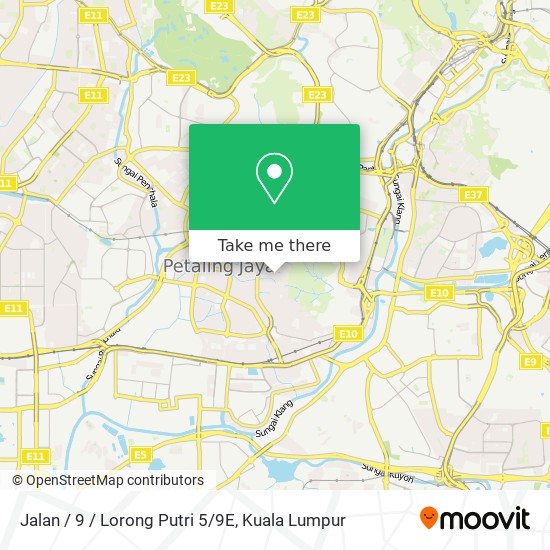 Peta Jalan / 9 / Lorong Putri 5/9E