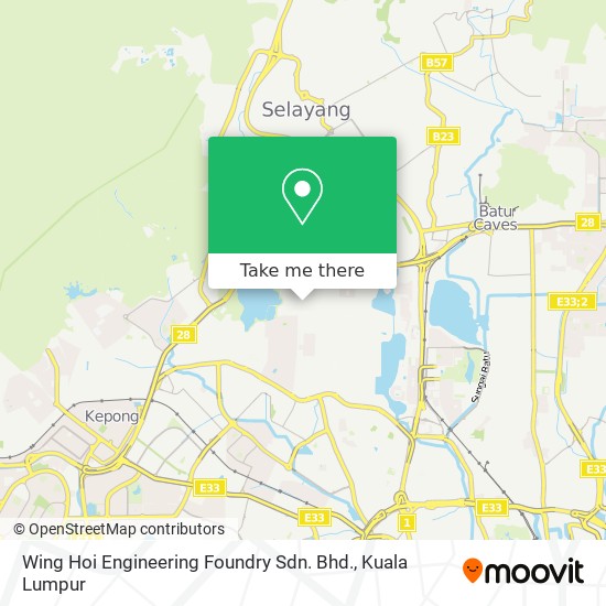 Wing Hoi Engineering Foundry Sdn. Bhd. map