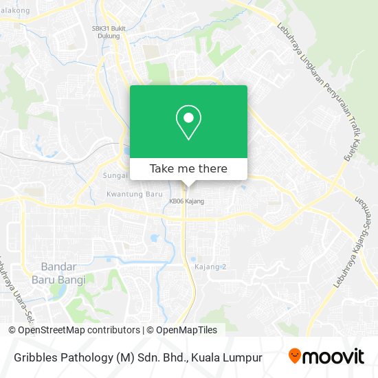 Gribbles Pathology (M) Sdn. Bhd. map