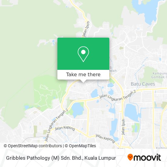 Gribbles Pathology (M) Sdn. Bhd. map