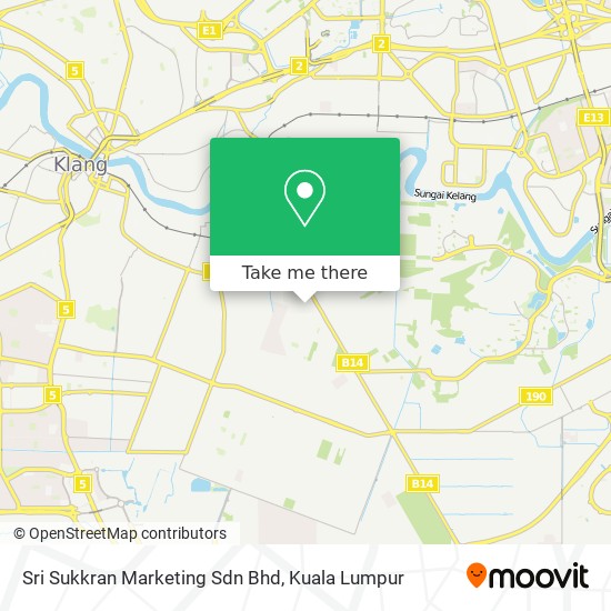 Sri Sukkran Marketing Sdn Bhd map
