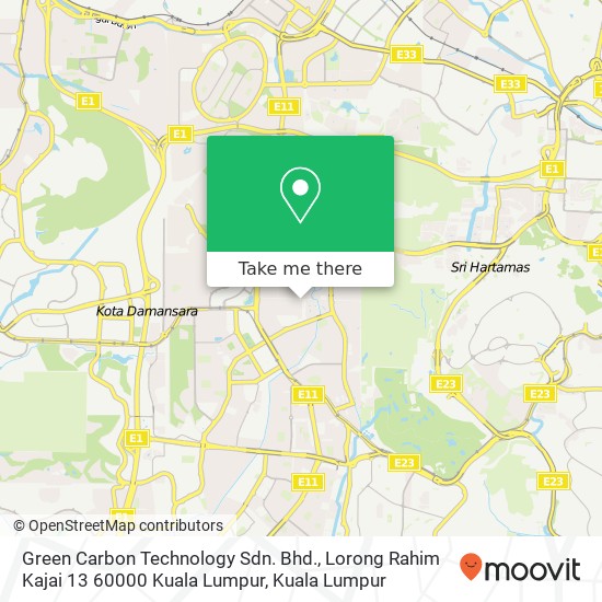 Peta Green Carbon Technology Sdn. Bhd., Lorong Rahim Kajai 13 60000 Kuala Lumpur