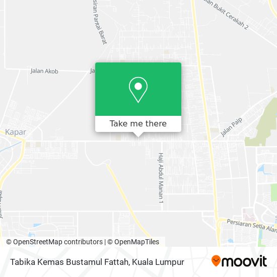 Peta Tabika Kemas Bustamul Fattah