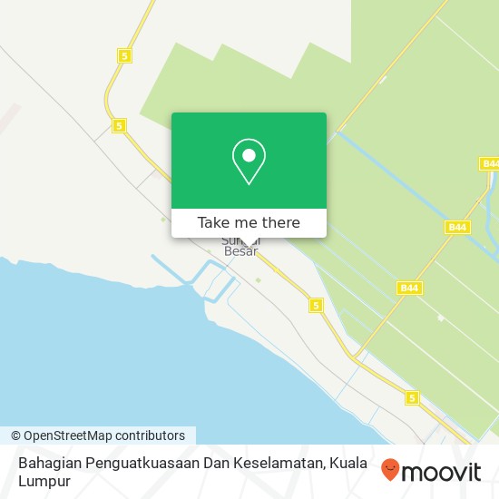 Peta Bahagian Penguatkuasaan Dan Keselamatan