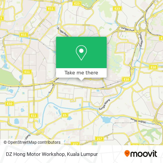 DZ Hong Motor Workshop map