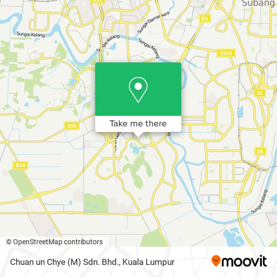 Chuan un Chye (M) Sdn. Bhd. map