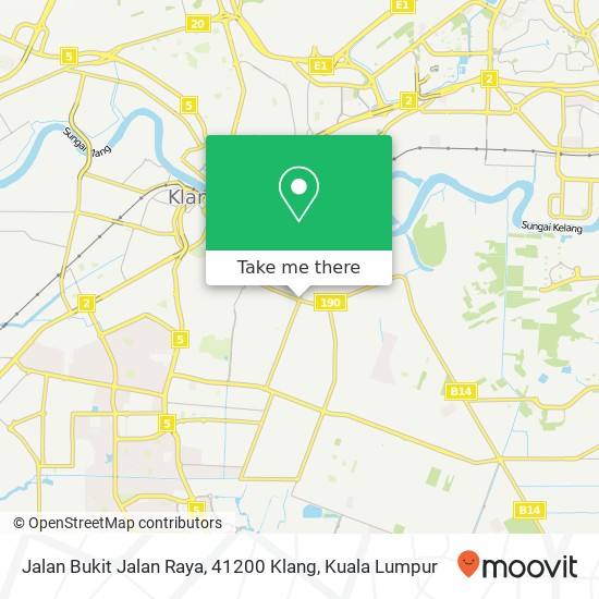 Jalan Bukit Jalan Raya, 41200 Klang map
