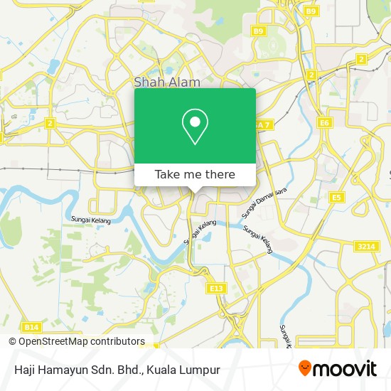 Haji Hamayun Sdn. Bhd. map